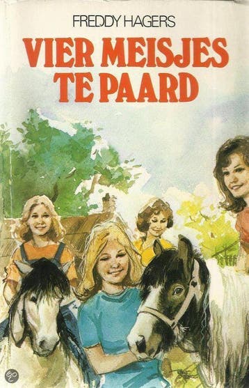 Vier meisjes te paard 9789020603156 Hagers, Verzenden, Hagers