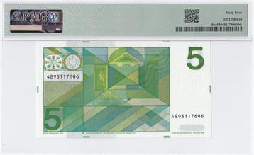 Nederland. - 5 Gulden - 1973 - Vondel II - Pick 95a (Zonder