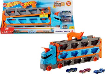 Hot Wheels 2-in-1 Truck & Baan | Tweede kansje | OP = OP, Kinderen en Baby's, Verzenden, Nieuw