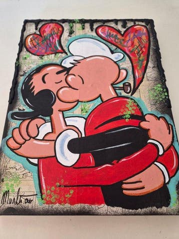 Munlu.art - Forever yours, Olive - Popeye & Olivia