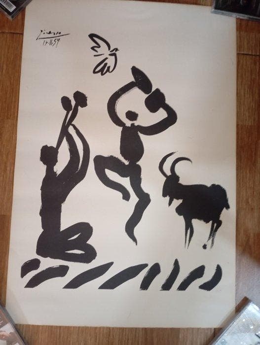 Pablo Picasso (1881-1973) - La Danse du Berger, Antiek en Kunst, Antiek | Overige Antiek