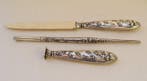 Art Nouveau Silver - Bureauset - Parijs 1900, Antiquités & Art