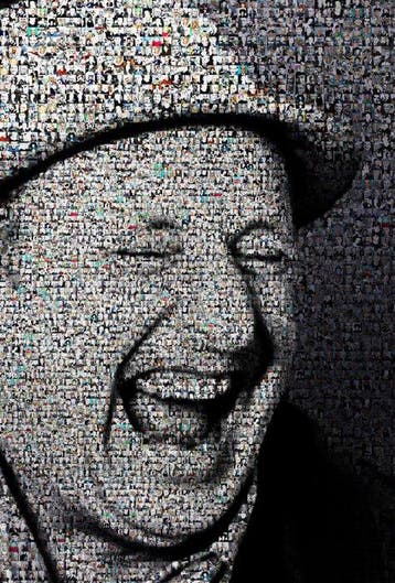 Crypto Bourvil & De Funès - Le Corniaud - Format XL 50x75 -