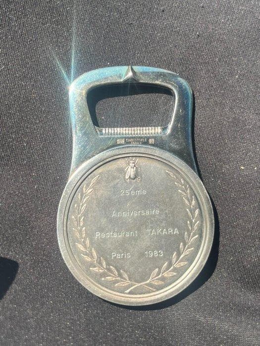 Christofle - Christofle bottle opener - Flessenopener -, Antiquités & Art, Antiquités | Meubles | Tables