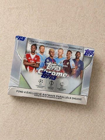 2025/26 Topps Chrome Emballage d’origine, Carte dédicacée,, Collections