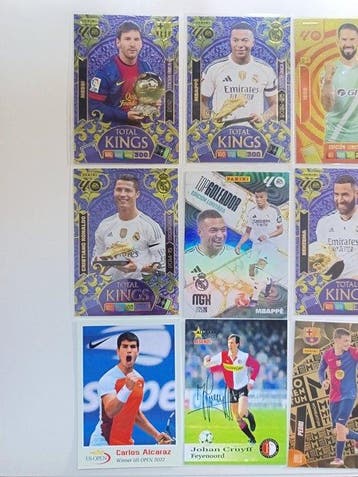 2023/24 Panini Adrenalyn Lionel Messi, Kylian Mbappé,
