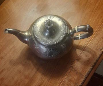 Theepot - Zilver - Russische theepot uit 1873
