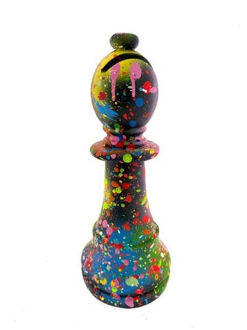 Koen Betjes (1992) - Colourful Chess Piece Bishop