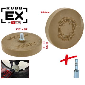 KS Tools Caramelschijf Lijmverwijderaar Matte Lak 88mm, Verzenden, Nieuw