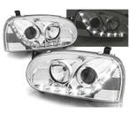 Phares Pour Volkswagen Vw Golf Mk3 91-97 Daylight Led Fond C, Verzenden, Nieuw