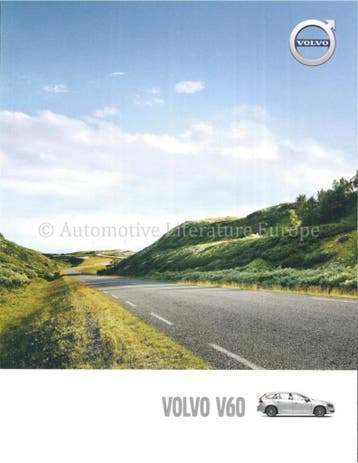 2016 VOLVO V60 BROCHURE NEDERLANDS, Nieuw