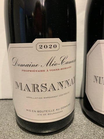 2020 Domaine Méo-Camuzet, Marsannay, Nuits Saint Georges &, Verzamelen, Wijnen, Nieuw