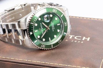 Philip Watch - Caribe Sport - Green - Swiss Made - Date -