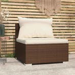 Rattan Middenbank | Tweede Kansje | OP = OP (tuinbank), Tuin en Terras, Tuinbanken, Verzenden, Zo goed als nieuw, Rotan