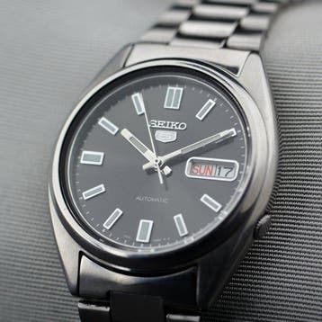Seiko - 5 Automatic Black Dial - Sans prix de réserve -