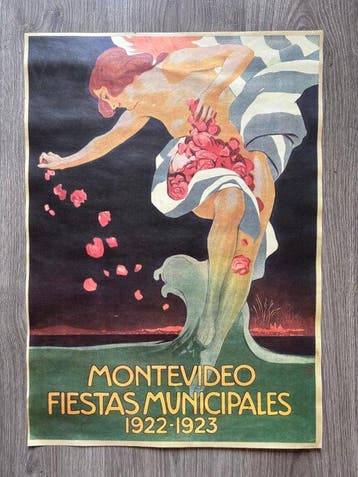 Leopoldo Metlicovitz - Montevideo – Fiestas Municipales -