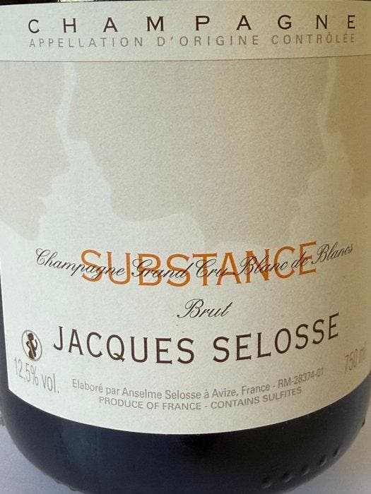 Jacques Selosse, Substance - Champagne Brut, Blanc de, Verzamelen, Wijnen