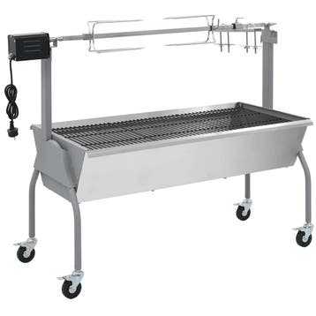 vidaXL Draaispit barbecue met elektrische motor, Electroménager, Verzenden