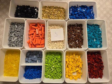 Lego Onderdelen - Partij lego onderdelen in soorten en, Kinderen en Baby's, Nieuw