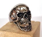 Zegelring - Krachtige visie - schedel - Memento Mori -