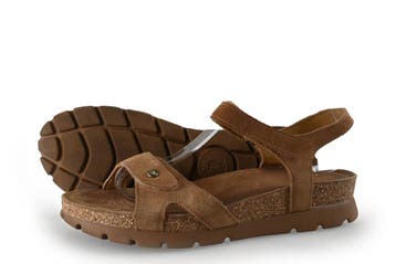 P.m.j Sandalen in maat 40 Bruin, Kleding | Dames, Bruin, Verzenden, Sandalen of Muiltjes, Zo goed als nieuw