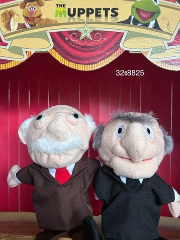 Disney-The Muppets-Jim Henson-8 Handpoppen /