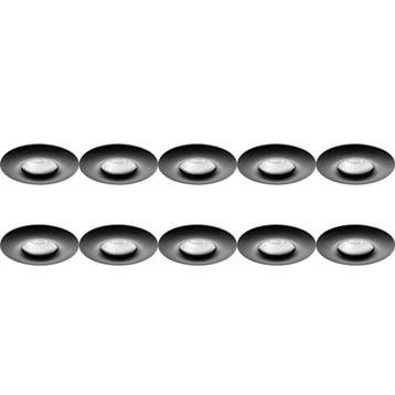 Spot Armatuur 10 Pack - GU10 fitting LED toebehoren IP65, zw, Verzenden, Nieuw