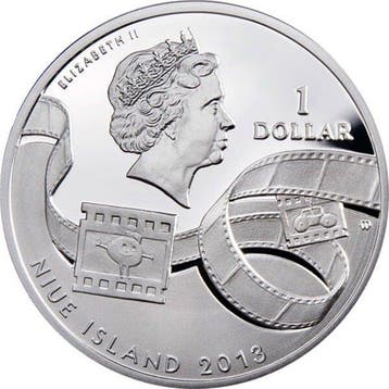 Niue. 1 Dollar 2013 Tweety - Cartoon Characters 1/2 oz Proof