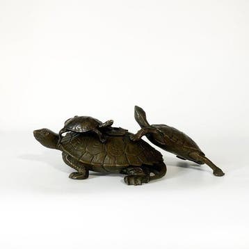 Tanaka Moriyoshi () - Wierookvat - Brons - ThreeTurtle
