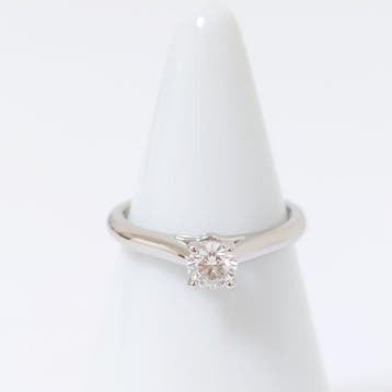 Cartier - Ring - Solitaire Platina Diamant (Natuurlijk), Nieuw