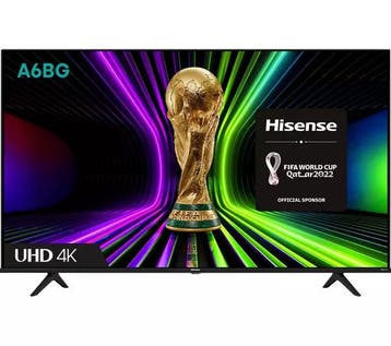 Hisense 43A6BGT - 43 inch - 4K LED - 60 Hz - Smart TV -, Audio, Tv en Foto, Televisies, Ophalen of Verzenden, Nieuw