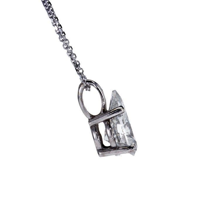 Zonder minimumprijs - Halsketting - 14 karaat Witgoud -, Handtassen en Accessoires, Kettingen