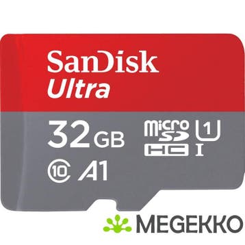 SanDisk Ultra 32GB MicroSDHC Geheugenkaart, Computers en Software, Verzenden, Nieuw