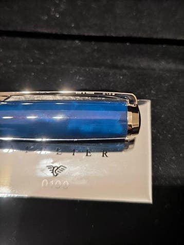 S.T. Dupont, Stylo bille St Dupont line D bp medium bleu, Nieuw
