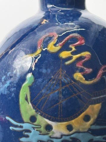 Boch Frères - Raymond Chevalier - Vaas - Aardewerk - Vase