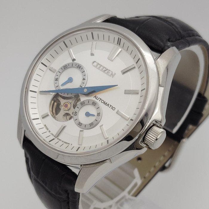 Citizen - Automatic Open Heart - Zonder minimumprijs -, Handtassen en Accessoires, Horloges | Heren
