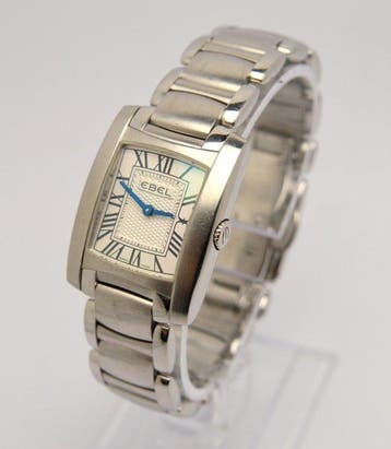 Ebel - Brasilia Quartz E9976M21 Women Watch - Sans prix de, Handtassen en Accessoires, Nieuw