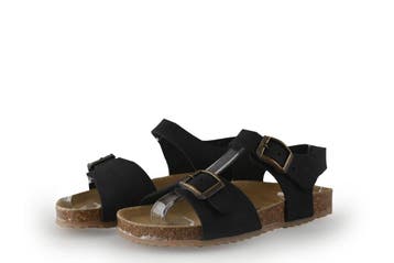 Nelson Sandalen Meisjes in maat 27 Zwart, Verzenden, Jongen of Meisje, Schoenen, Zo goed als nieuw