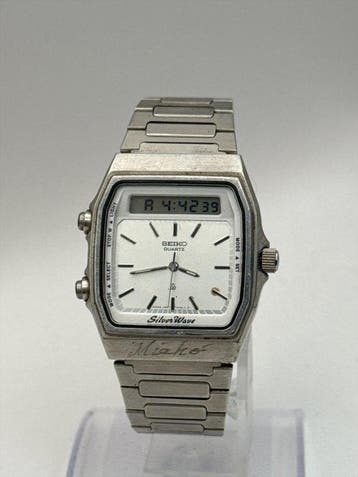 Seiko - SilverWave Ana-Digi Quartz - Zonder minimumprijs -
