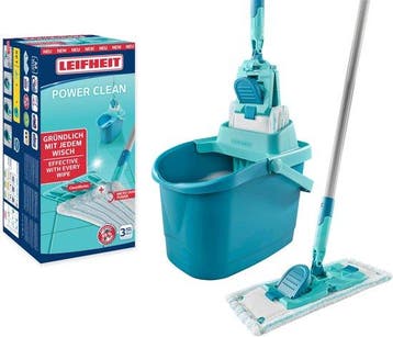 Leifheit Power Clean vloerwisser M compl — zo goed als nieuw, Verzenden, Nieuw
