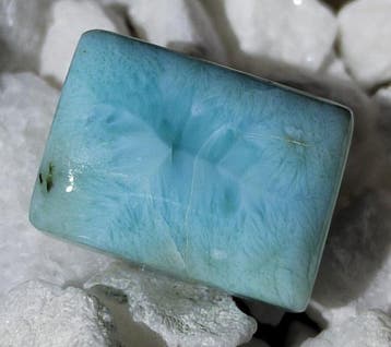 Cabochon Larimar – Hoge Kwaliteit AAA – Gratis Verzending-