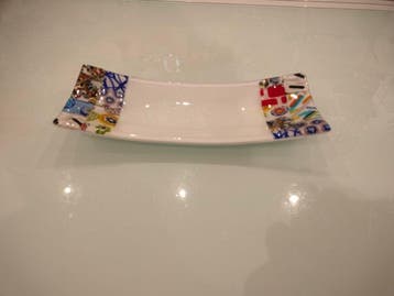 vitra - vitra - Tafelmiddenstuk - Muranoglas, Antiek en Kunst