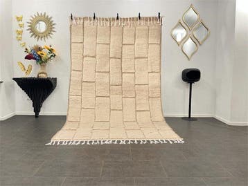 Berber, Tapijt van 100 % wol – traditionele weeftechniek –, Antiquités & Art