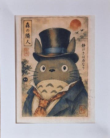 Emma Wildfang - „Totoro“ - Series - Anime Ukiyo – Legends in