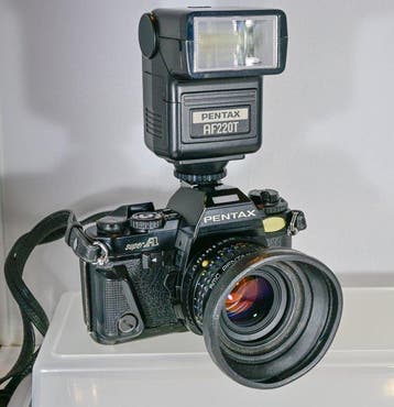 Asahi Pentax SuperA + smc-A 1,7/50mm + acc. | Analoge camera, Nieuw