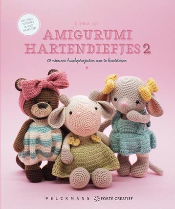 Amigurumi hartendiefjes 9789463832946 Erinna Lee, Verzenden, Zo goed als nieuw, Erinna Lee