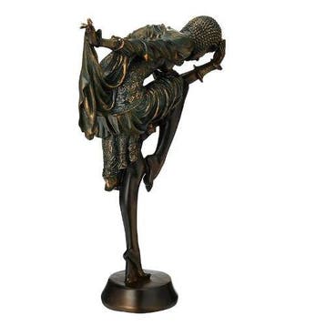 sculptuur, Limited Edition - Art Deco Snake Dancer Sculpture, Antiquités & Art