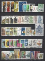 België 1985/1994 - 10 volledige jaargangen met blokken en