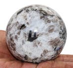 90 mm High-Flash Rainbow Moonstone-bol – 1 kg – White