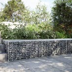 vidaXL Schanskorf 200x100x50 cm gegalvaniseerd ijzer, Tuin en Terras, Verzenden, Nieuw